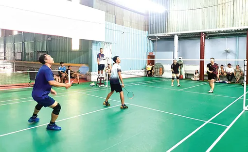 Hấp dẫn giải cầu lông Khát vọng