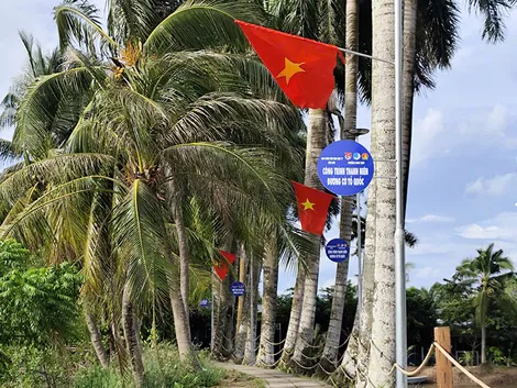 Thêm nhiều công trình, phần việc chào mừng Quốc khánh 2-9