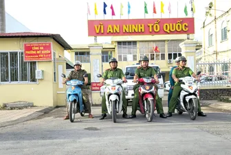 Quyết tâm giữ vững an ninh trật tự địa bàn