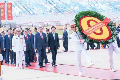 Lãnh đạo Đảng, Nhà nước vào Lăng viếng Chủ tịch Hồ Chí Minh