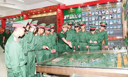 Quan tâm xây dựng hệ thống thiết chế văn hóa trong lực lượng vũ trang