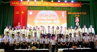 Trường Cao đẳng Kinh tế Kỹ thuật Cần Thơ khai giảng năm học mới