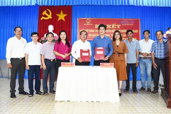 Báo và Phát thanh, Truyền hình Cần Thơ tiếp tục ký kết thông tin tuyên truyền với phường Vĩnh Phước và xã Trần Đề