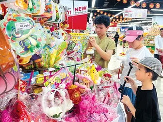 Đa dạng đồ chơi trung thu cho bé