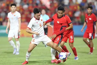 U23 Việt Nam thắng sít sao U23 Singapore