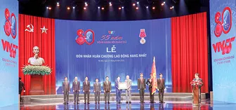 Tổng Bí thư Tô Lâm trao Huân chương Lao động hạng Nhất cho Đài Truyền hình Việt Nam