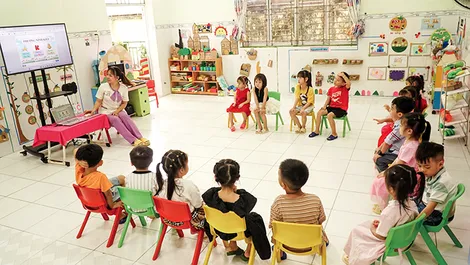 Bước tiến mới của giáo dục mầm non