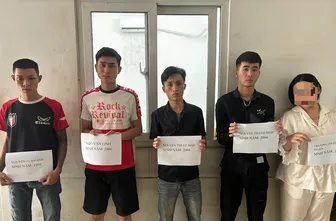 Bắt quả tang nhóm thanh niên tổ chức sử dụng trái phép chất ma túy tại một nhà nghỉ