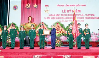Đẩy mạnh phát triển Công nghiệp quốc phòng theo hướng chủ động, tự lực, tự cường, lưỡng dụng, hiện đại