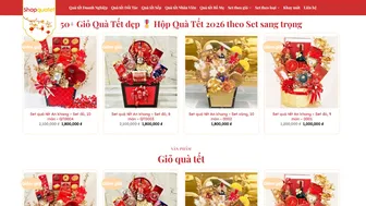Shopquatet.com - Website chuyên cung cấp set quà Tết đa dạng mẫu mã