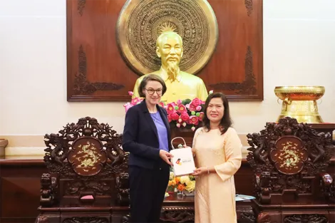 Lãnh đạo thành phố tiếp Tổng Lãnh sự Cộng hòa Liên bang Đức tại TP Hồ Chí Minh