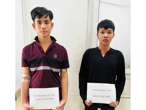 Truy bắt nhanh 2 đối tượng cố ý gây thương tích do mâu thuẫn tình cảm