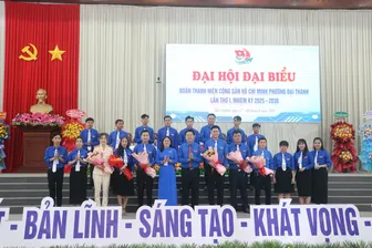Đại hội điểm Đoàn phường Đại Thành lần thứ I, nhiệm kỳ 2025-2030, thành công tốt đẹp