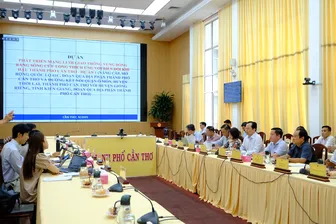 Lãnh đạo thành phố làm việc với đoàn công tác của Cơ quan hợp tác Quốc tế Nhật Bản - JICA