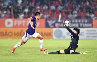 Hà Nội chia điểm Thể Công Viettel trong trận derby Thủ đô