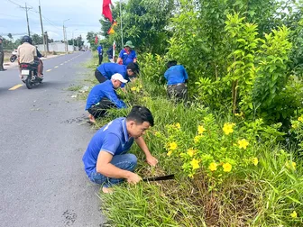 Thực hiện nhiều công trình, phần việc vì cuộc sống cộng đồng