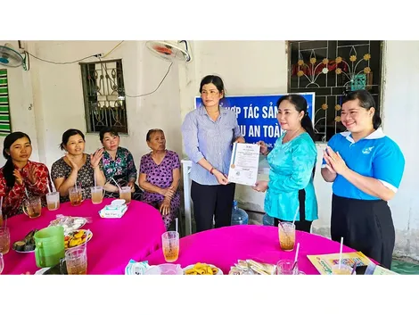 Hỗ trợ hội viên phụ nữ sản xuất, nâng cao thu nhập