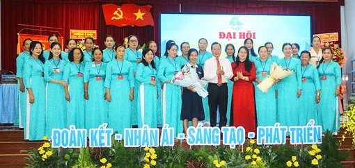 Đại hội điểm Hội LHPN phường Ô Môn lần thứ I, nhiệm kỳ 2025-2030 thành công tốt đẹp