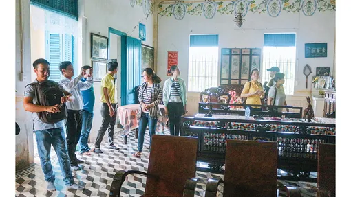 Nhà cổ họ Trần trên đất cù lao Nhà cổ họ Trần trên đất cù lao