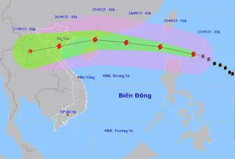 Siêu bão Ragasa mạnh cấp 16, giật trên cấp 17 tiến vào Biển Đông