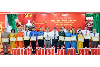 Mặt trận Ninh Kiều tham gia xây dựng đô thị văn minh