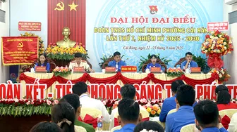 Đại hội Đoàn điểm phường Cái Răng thành công tốt đẹp