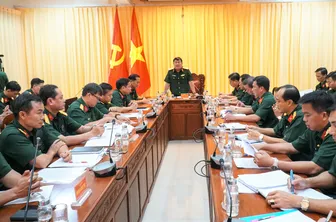 Quân khu 9 Khảo sát công tác phát triển khoa học, công nghệ tại Bộ Chỉ huy Quân sự TP Cần Thơ
