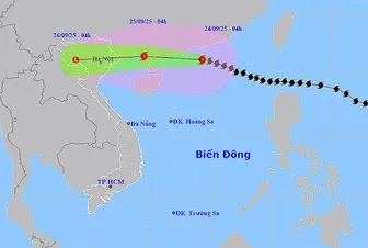 Siêu bão tiến vào Bắc Biển Đông, cảnh báo mưa lớn và gió giật mạnh