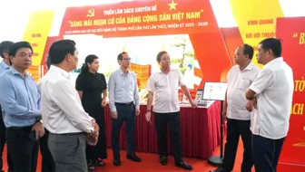 Sơ duyệt chương trình văn nghệ chào mừng khai mạc Đại hội đại biểu Đảng bộ thành phố