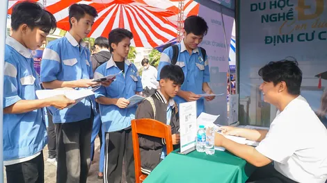 Hơn 2.000 học sinh, sinh viên tham gia Ngày hội việc làm 2025 Trường Cao đẳng Nghề Cần Thơ