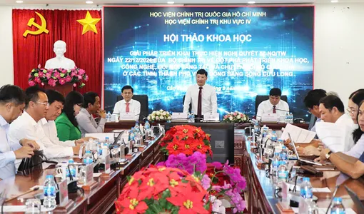 Bàn giải pháp đột phá phát triển khoa học, công nghệ, đổi mới sáng tạo và chuyển đổi số quốc gia
