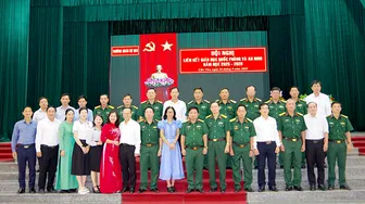 Trường Quân sự Quân khu 9 liên kết hiệu quả với 15 trường trong giáo dục quốc phòng và an ninh