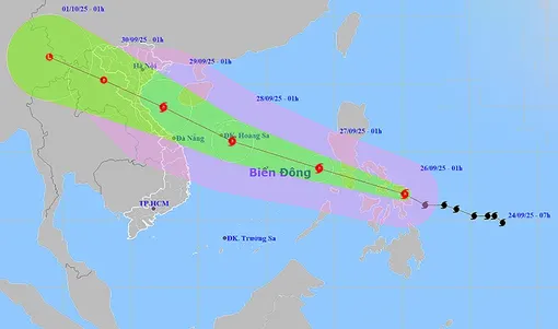 Bão Bualoi tiến nhanh vào Biển Đông, cảnh báo mưa lớn diện rộng Bão Bualoi tiến nhanh vào Biển Đông, cảnh báo mưa lớn diện rộng