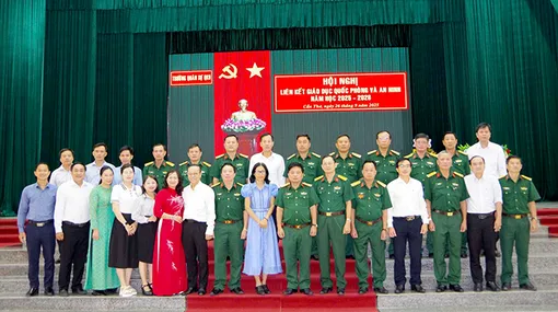 Trường Quân sự Quân khu 9 liên kết hiệu quả với 15 trường trong giáo dục quốc phòng và an ninh