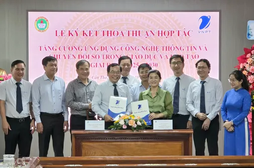 Sở Giáo dục và Đào tạo TP Cần Thơ và VNPT ký thỏa thuận hợp tác Sở Giáo dục và Đào tạo TP Cần Thơ và VNPT ký thỏa thuận hợp tác
