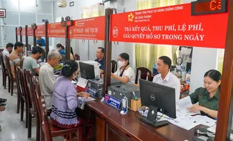 Bộ máy tổ chức các phường, xã hoạt động ổn định sau hợp nhất