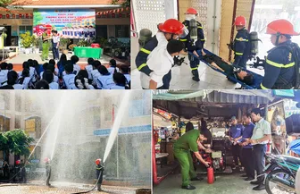Phối hợp đảm bảo an toàn phòng cháy, chữa cháy trên địa bàn