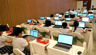Sôi nổi Cuộc thi Robothon cấp thành phố năm 2025