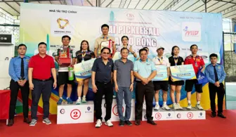 CBA tổ chức giải Pickleball chào mừng Ngày Doanh nhân Việt Nam