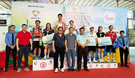 CBA tổ chức giải Pickleball chào mừng Ngày Doanh nhân Việt Nam