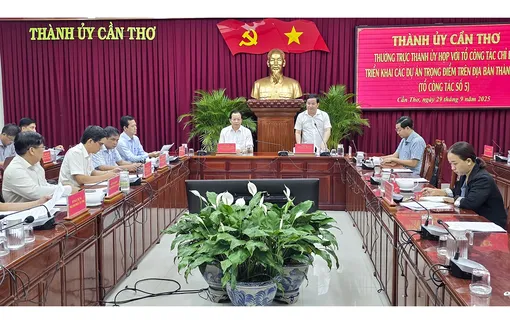 Tiếp tục gỡ khó, đẩy nhanh tiến độ các dự án trọng điểm