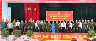 Đại hội đại biểu Hội Cựu chiến binh xã Thới Hưng nhiệm kỳ 2025-2030