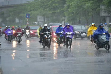 Hoàn lưu bão số 11 gây mưa lớn ở nhiều nơi