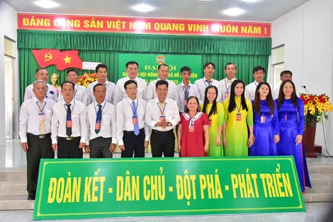 Hội Nông dân xã Hồ Đắc Kiện tổ chức Đại hội đại biểu lần thứ I, nhiệm kỳ 2025-2030