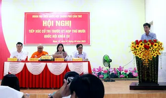 Cử tri xã Ngọc Tố kiến nghị về việc xây dựng các công trình giao thông