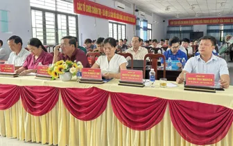 Đảng ủy xã Thạnh Quới báo cáo nhanh kết quả Đại hội đại biểu Đảng bộ TP Cần Thơ