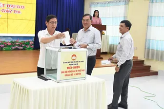 Phường Phú Lợi phát động ủng hộ đồng bào bị thiệt hại do cơn bão số 10 gây ra