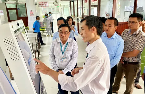 Thêm giải pháp góp phần chuyển đổi số tại Bệnh viện Đa khoa Hậu Giang