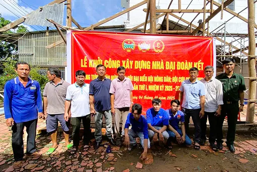 Khởi công xây dựng nhà Đại đoàn kết