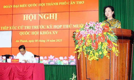 Đoàn đại biểu Quốc hội TP Cần Thơ tiếp xúc cử tri xã An Thạnh Đoàn đại biểu Quốc hội TP Cần Thơ tiếp xúc cử tri xã An Thạnh